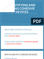 Cohesive Devices