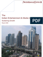 2008 Indian Entertainment Media Industry Sustaining Growth