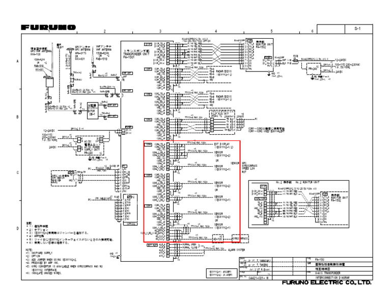 AIS FA-150 Interconnection Diagram | PDF