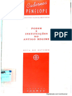 Poder e Instituições No Antigo Regime - Guia de Estudo - António Manuel Hespanha - Cadernos Penélope, 1, 1992 - Cosmos - Anna's Archive