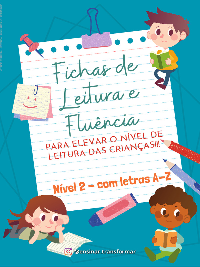 Fichas de Leitura Nível 2 para Alfabetização | PDF
