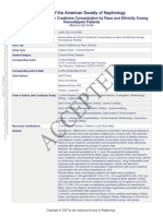 Muscle Mass and Serum Creatinine Concentration By.201