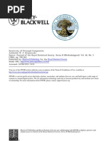 Krzanowski - Sensitivity of Principal Components - 1984