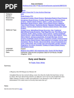 Accurate Omegaverse Dynamic Quiz | PDF