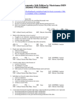 Test Bank For Basic Economics 16th Edition by Mastrianna ISBN 1111826641 9781111826642