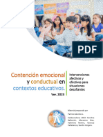 Contención Emocional y Conductual en Contextos Educativos - Ver2023
