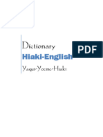 Dictionary Yaqui Yoeme Hiaki English Unknown 2009 Annas Archive