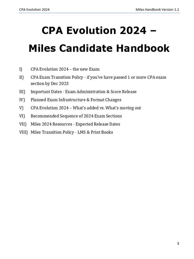 CPA Evolution 2024 Transition Plan PDF