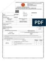 Admit Card