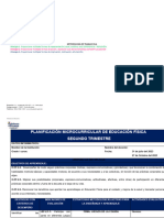 2do - Ed. Fisica - Trimestre Dos - 2023