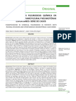 Yodopovidona en Pleurodesis Química en Pacientes Con Derrame Pleural y Neumotórax Espontáneo - Serie de Casos