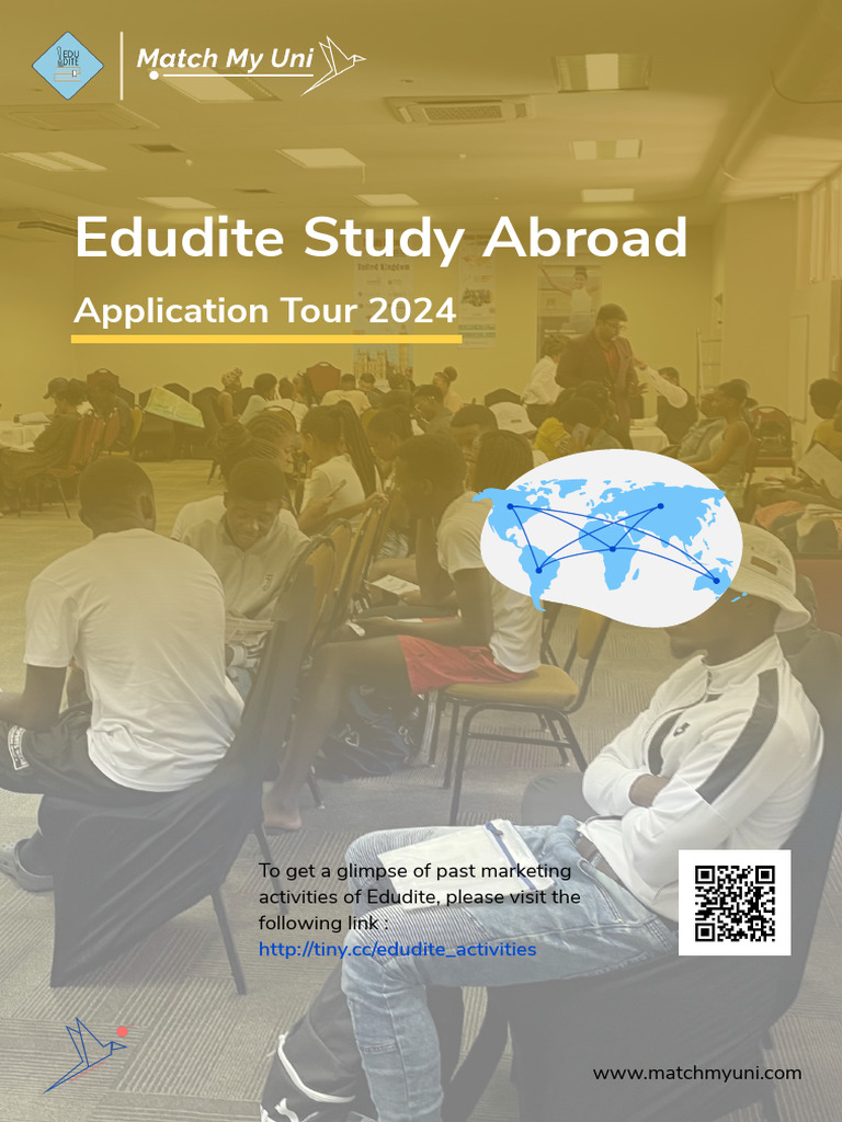 Edudite Study Abroad Tour 2024 Details | PDF | Economies | Business