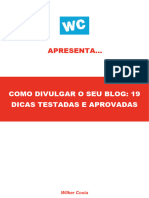 Como Divulgar o Seu Blog