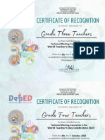 TWG Certificate