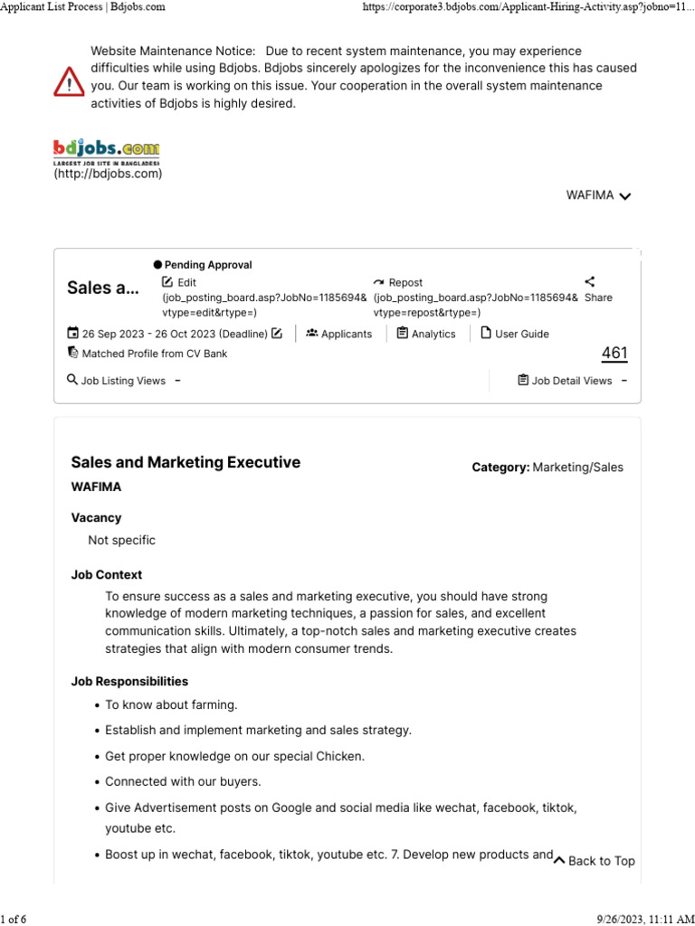 Sales and Marketing Executive | PDF | Sales | Résumé