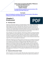 Solution Manual For Macroeconomics 5th Edition Williamson 0132991330 9780132991339