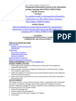 Solution Manual For Management Information Systems For The Information Age 9th Edition Haag Cummings 007337685X 9780073376851