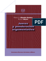 Jueces y Ponderación Argumentativa Alexy Perfecto