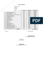 Nota Pesanan Atk