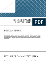 Konsep Dasar Biostatistik