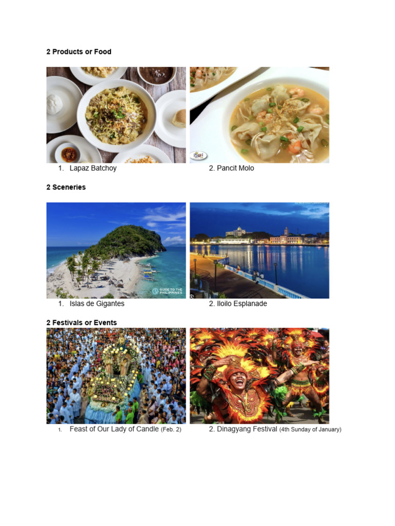 Iloilo Tourist Spot Pdf