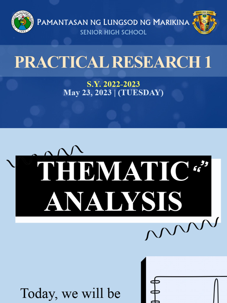 Thematic Analysis 1 | PDF