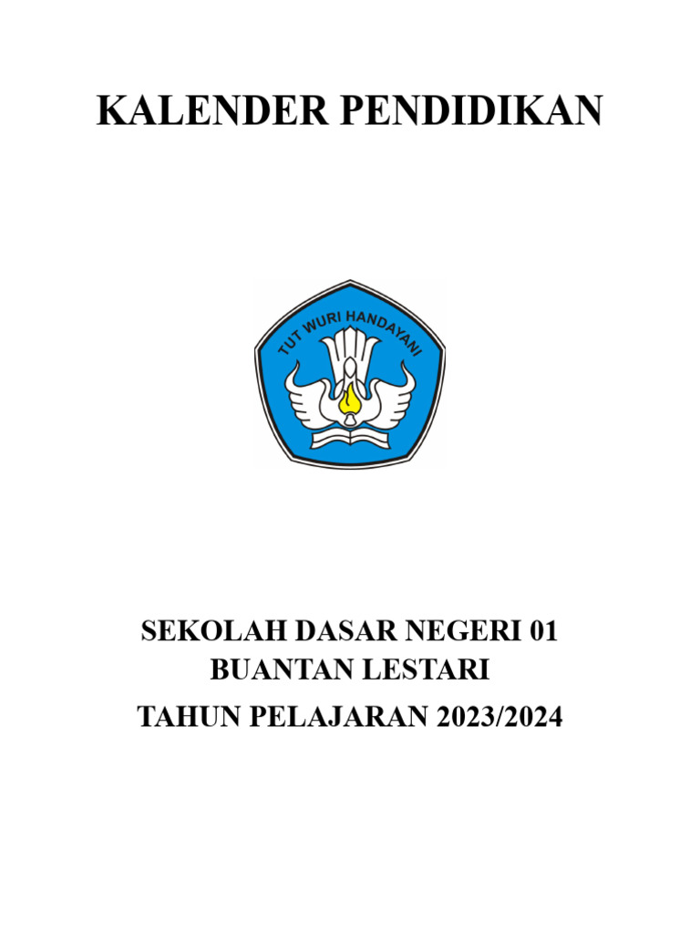 Kalender Pendidikan | PDF
