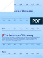 Evo of Dict