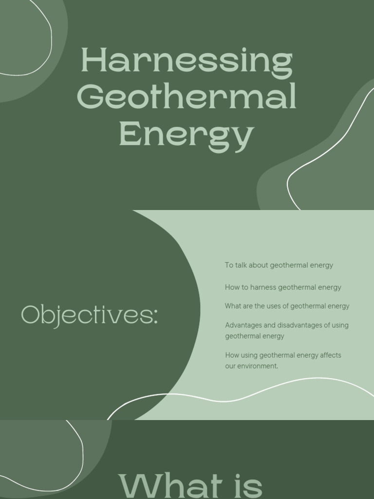 Group 2 Earth Science Pdf Geothermal Energy Renewable Energy