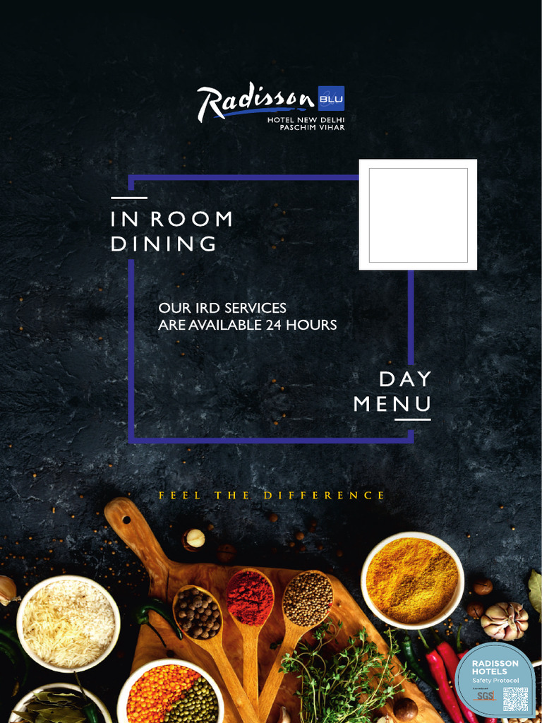 Radisson Blu Menu | PDF