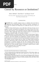 Download Mehlum Cursed by Resources or Institutions by api-3747949 SN6792669 doc pdf