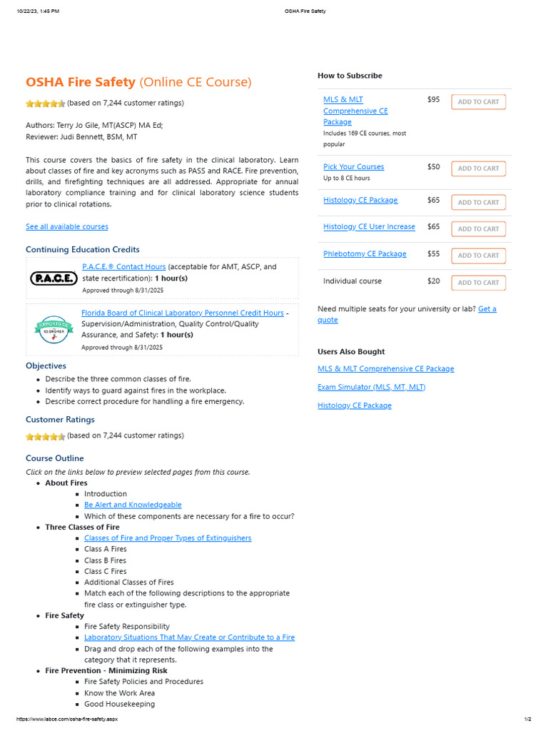 OSHA Fire Safety PDF