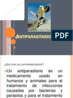 Antiparasitarios: Generalidades y tratamiento