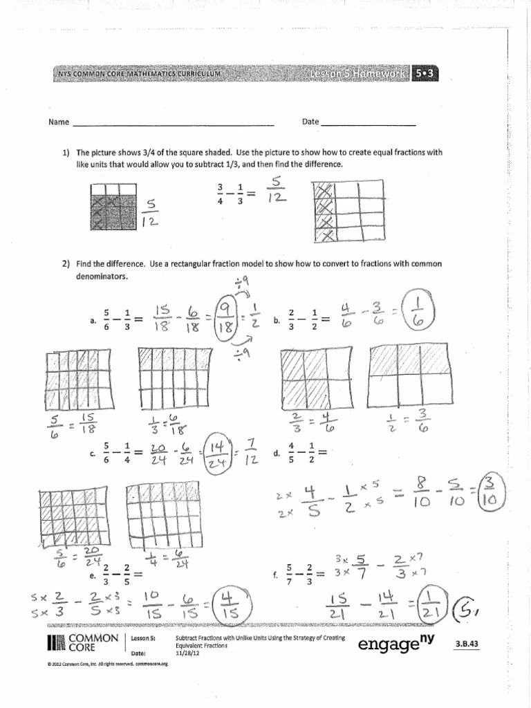 Lesson 5 HW Key | PDF