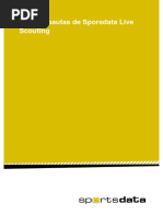 Sportsdata Live Scouting Guía