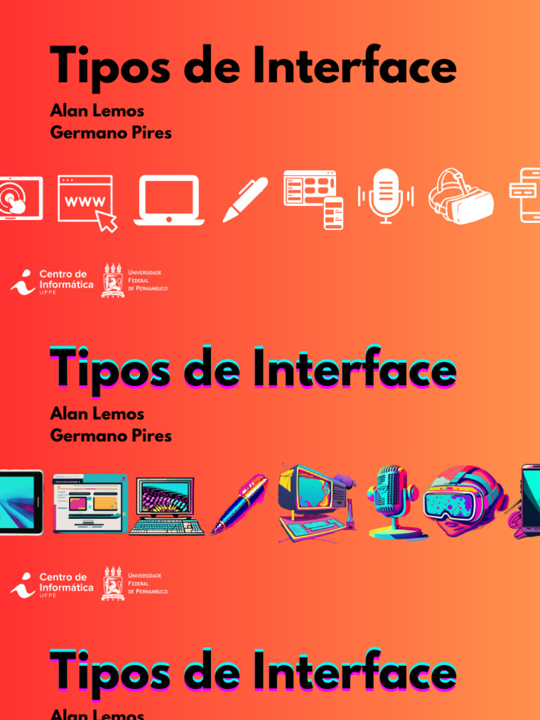 Tipos de Interface | PDF
