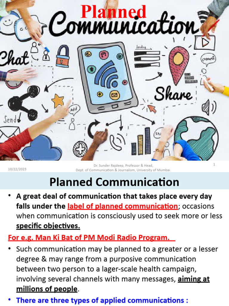 Selling as Planned Communication | PDF