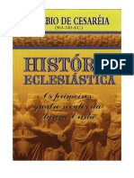 HistÃ³ria EclesiÃ¡stica. EusÃ©bio de CesarÃ©ia