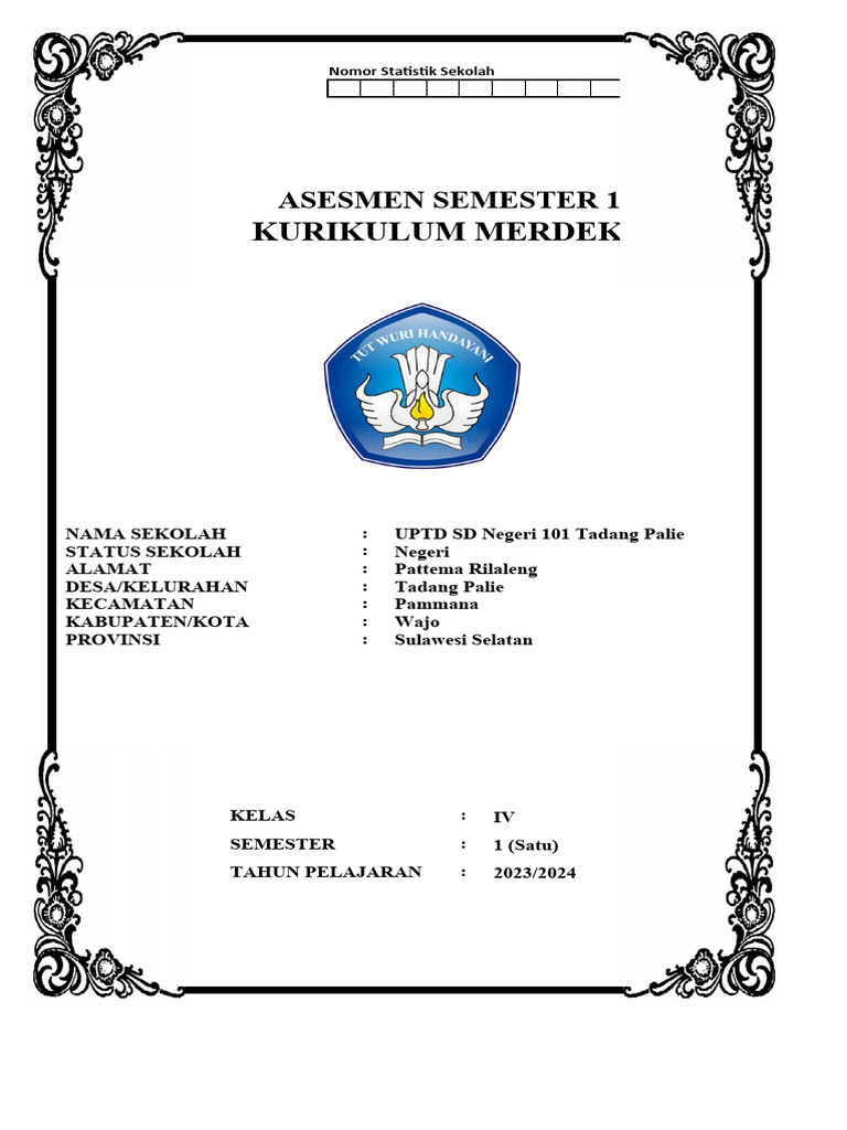 Penilaian Kurikulum Merdeka SD Kelas IV | PDF