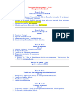 Planul Seminarelor ME, 2023-2024