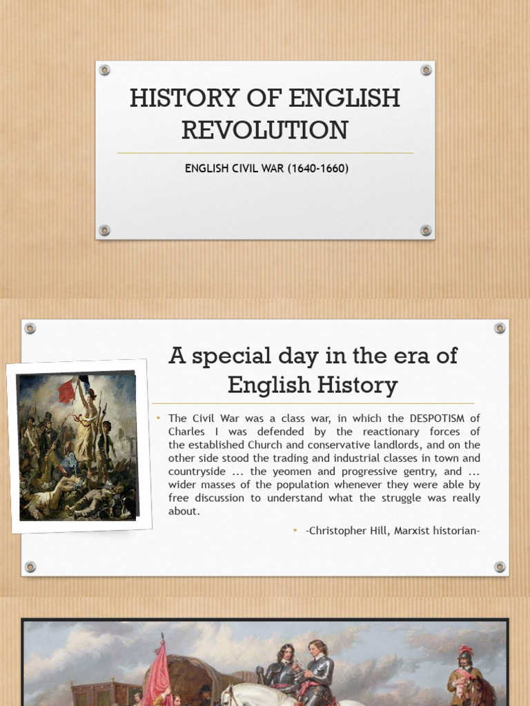 English Civil War: Key Figures & Events | PDF | Travel | History