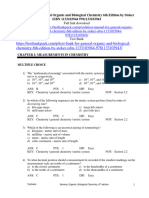 Test Bank For General Organic and Biological Chemistry 6th Edition by Stoker ISBN 1133103944 9781133103943