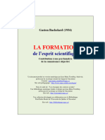 Formation - Esprit Scientifique Bachelard