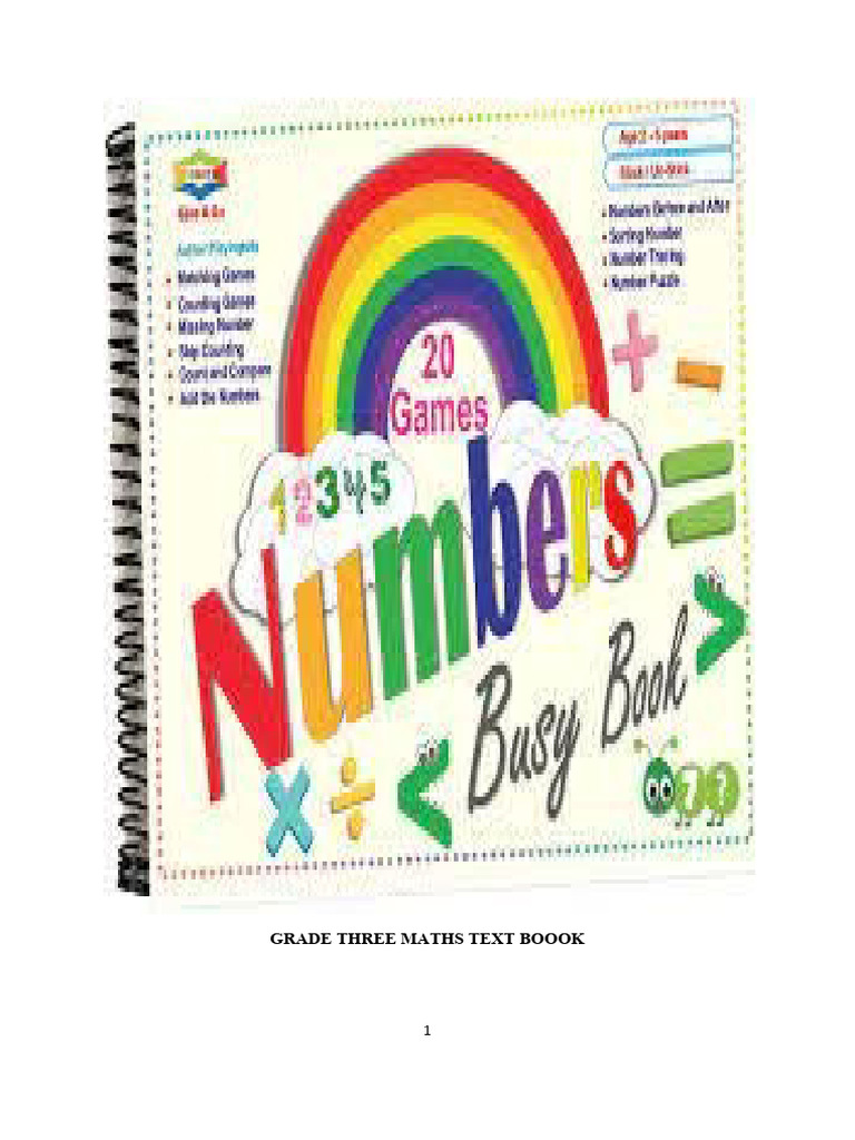 Booklet Maths Manu | PDF