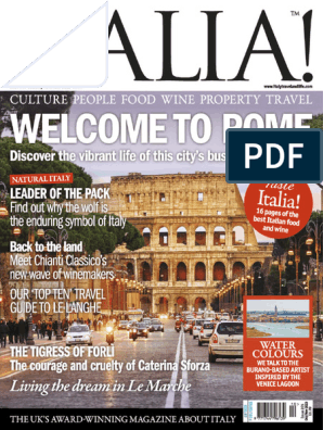 Italia! Magazine - October-November 2023 UK