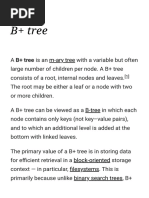 B+ Tree - Wikipedia