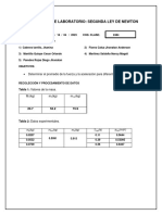 REPORTE LAB FISI1 S03 2L Segunda Ley Newton