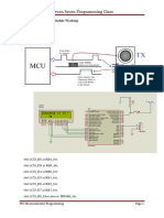 Ultrasonic Sensor and Elevator Control Programs