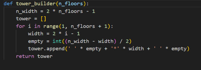 Tower - Builder Algorithm in Python | PDF