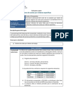 Sistema de Costeo Por Órdenes Específicas: Guía Paso A Paso